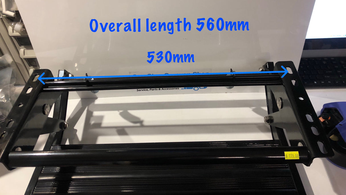 Iluma Single Aluminium Step Silver (no Light) ILU-SSTEP