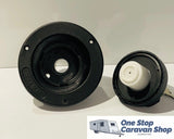 Water Filler with Lockable Cap - Black