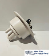 Water Filler with Lockable Cap - White