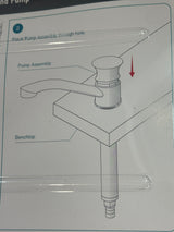 Camec Chrome Plated Hand Pump-043156