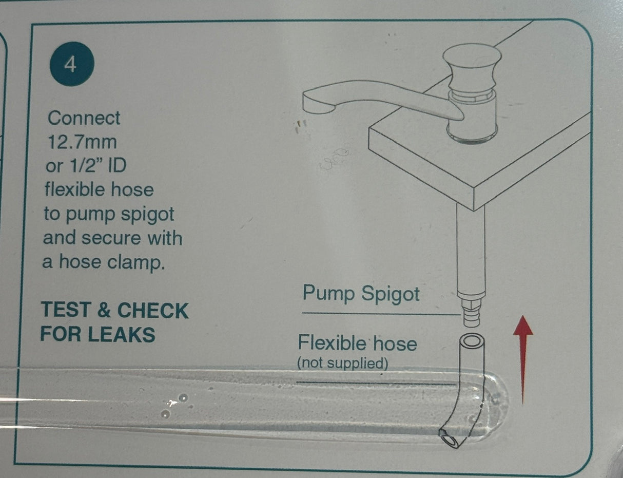 Camec Chrome Plated Hand Pump-043156