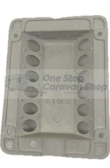 Dometic Gas Flue Kit Cover only - White