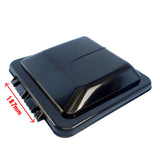 Vent Lid Suits Ventline MK2 / Coast RV (Black/Smoke) - 365 x 370mm