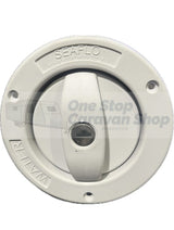 SEAFLO LOCKABLE WATER INLET - WHITE