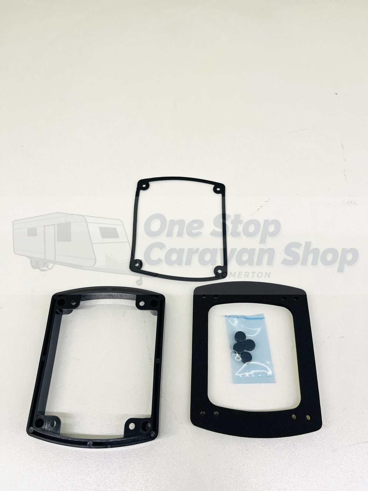 15AMP Caravan Inlet IP34 - Black