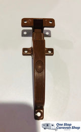 CUPBOARD CATCH - BROWN 2 PIECE