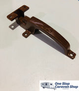 CUPBOARD CATCH - BROWN 2 PIECE