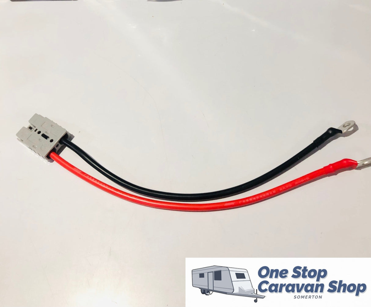 50Amp Anderson style Plug Connector cable with M8 eye terminals