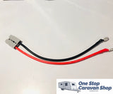 50Amp Anderson style Plug Connector cable with M8 eye terminals