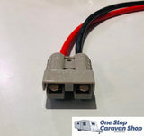 50Amp Anderson style Plug Connector cable with M8 eye terminals