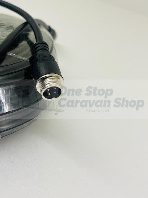 Sphere Caravan Reversing Camera System - 7 inch Rear Mirror Mount Monitor & 1 Camera (2 Camera Inputs)