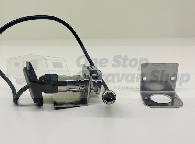 Sphere Caravan Reversing Camera System - 7 inch Rear Mirror Mount Monitor & 1 Camera Black(2 Camera Inputs)