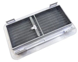 JAYCO 240mm x 140mm (Large) Air Vents (Pair)-Interior with screen & exterior no screen