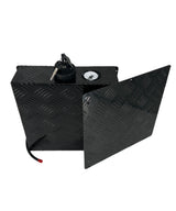 9.5L Black Checker Plate Tank Cover (Gen 4 only)