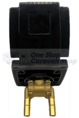 COAST RV Non WaterMarked External Camper Shower Point | Black with 1.5Mtr Hose