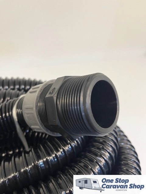 Sullage Hose with 40mm fittings - 6 metres