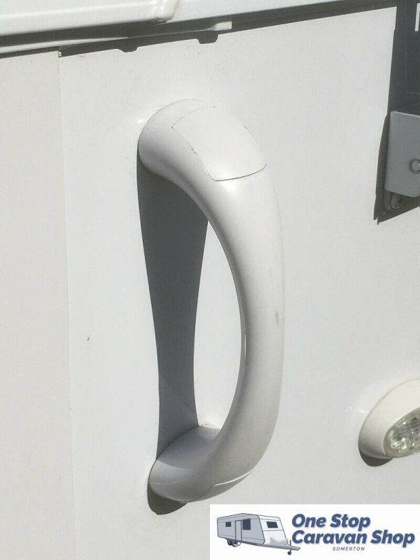 Jayco White Plastic Grab Handle