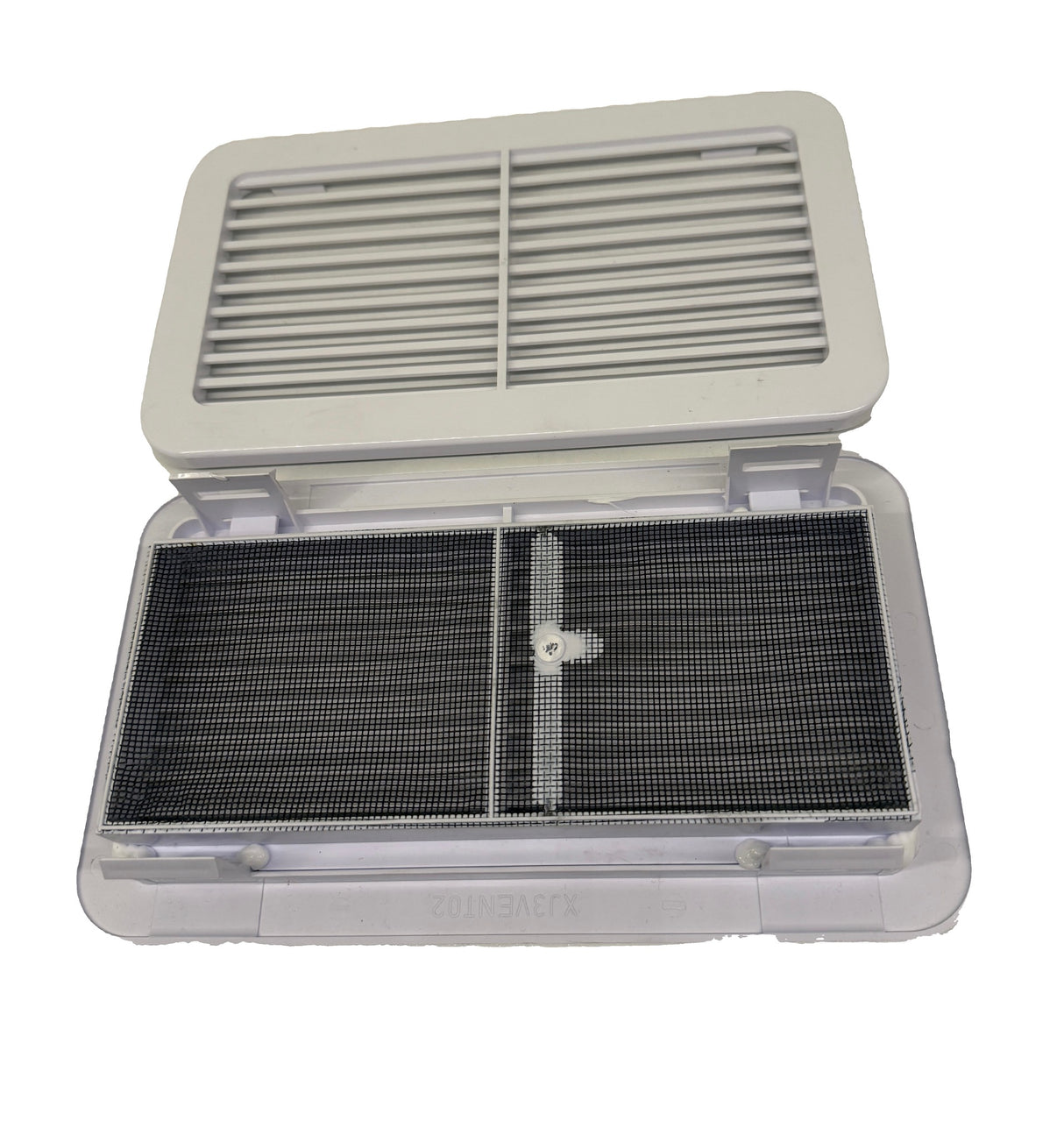 JAYCO 240mm x 140mm (Large) Air Vents (Pair)-Interior with screen & exterior no screen