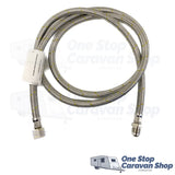 1.8m 3/8 F/SAE x 3/8 M/SAE Flare Joiner Gas Hose