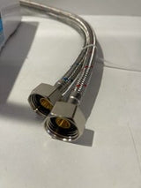 Caravan Kitchen Sink Mixer 221mm spout with 2 x 12mm Push in Fittings 82H41-CHR