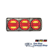 LED Autolamps Stop, Tail, Indicator with Reflector - Lens