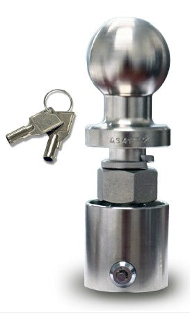 AL-KO 50 mm Lockable Towball - Anti-Theft Towbar Mount