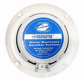 Speaker 6 1/2" 2-Way Marine White-Per Pair. Wr65W