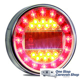 LED Autolamps Stop, Tail, Indicator with Reflector - Lens
