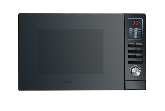 NCE 25L BLACK STAINLESS STEEL MICROWAVE