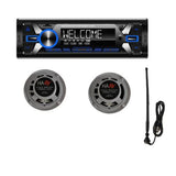 Multimedia Combo Pack 2 Black & 2 White speakers