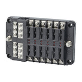 Powertech 12 Gang Fuse Block w/ Bus Bar