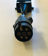 7 Pin Round to 12 Pin Flat Adaptor