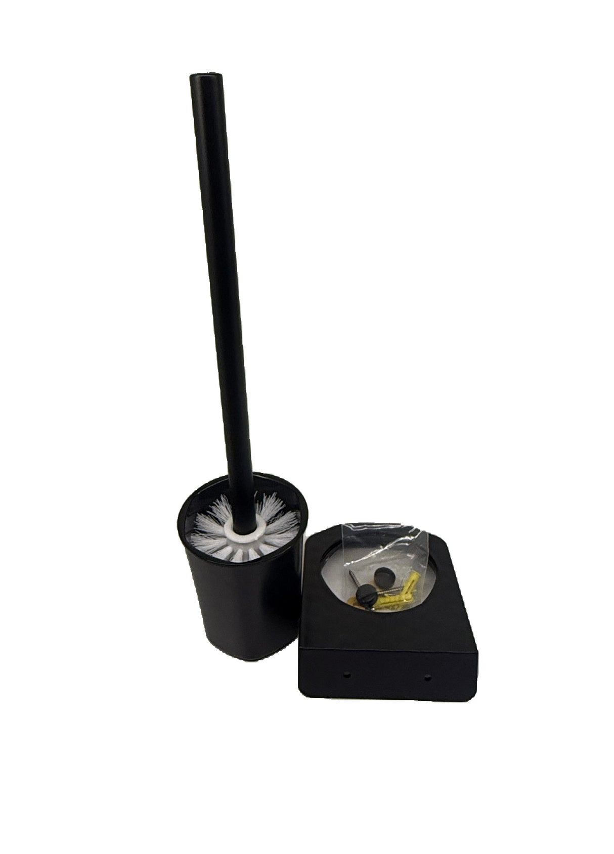 RV Wall mounted toilet Brush - Black