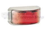 Narva L.E.D Rear Lamp Red- White Base 91632W