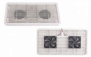 Ranger Fridge Vent with Fan RFVW (White)