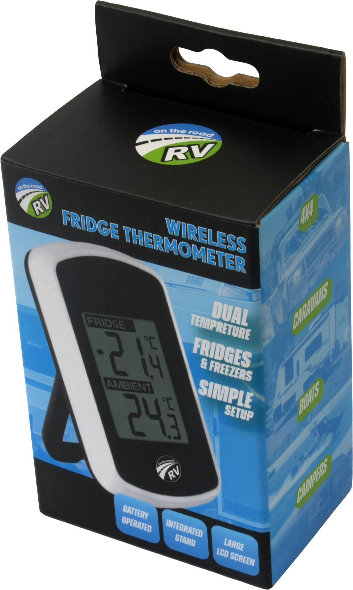 RV/Caravan Wireless Fridge Thermometer