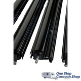 Supex Secura Bar Anti-Flap Kit (Long Black)