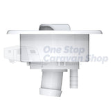 SEAFLO LOCKABLE WATER INLET - WHITE