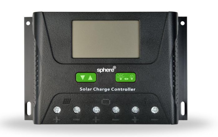 SPHERE PWM 12V/24V 40A SOLAR CHARGE CONTROLLER
