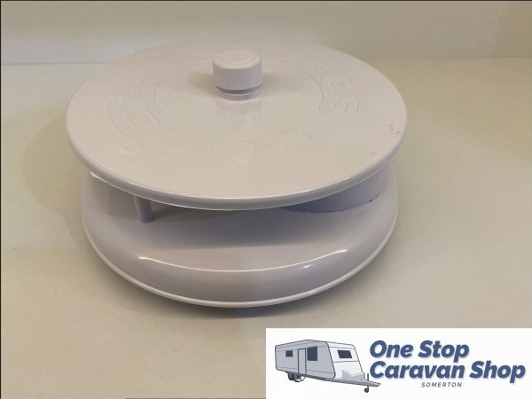 Rotary Vent Plastic White