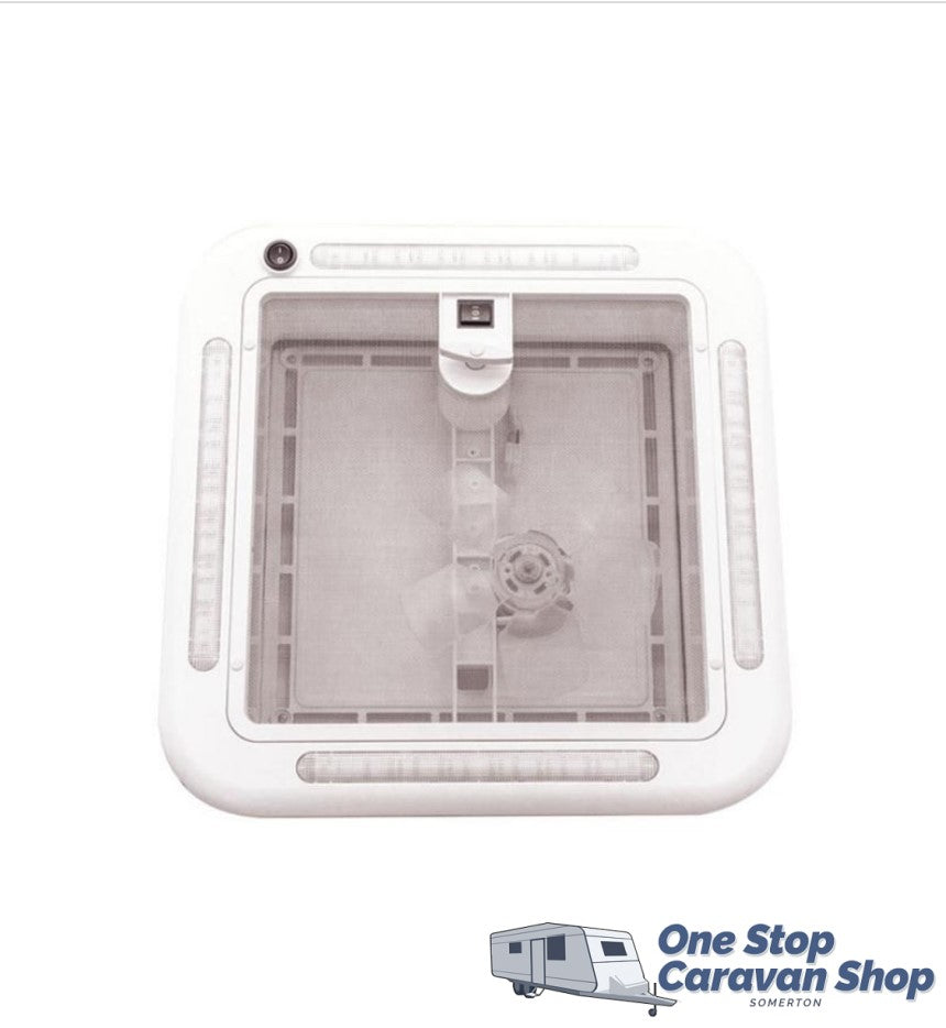 RV Turbo Vent - White 320 x 320mm