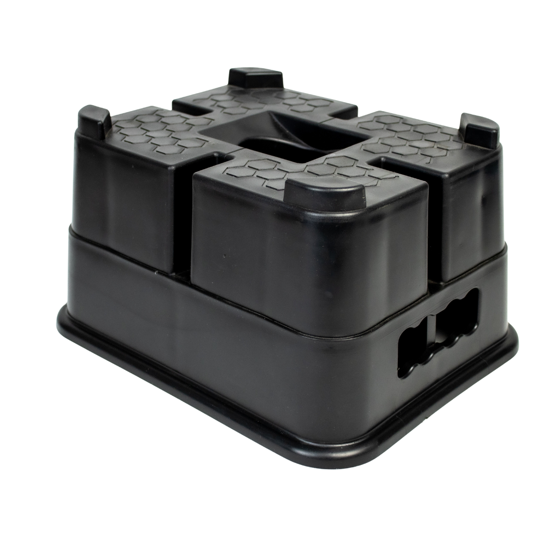 CARAVAN JACK  & JOCKEY WHEEL BLOCK - rated 6t