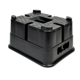 CARAVAN JACK  & JOCKEY WHEEL BLOCK - rated 6t