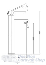 Nero Tapware YSW2007-01A Chrome