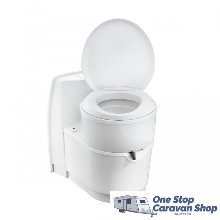 Thetford C223 CS Cassette Toilet - Swivel Seat / RV Flush / Rear Entry