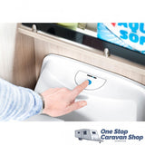 Thetford C223 CS Cassette Toilet - Swivel Seat / RV Flush / Rear Entry