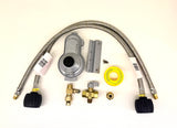 Dual Flexi Pigtail Caravan Gas Regulator Kit LCC27