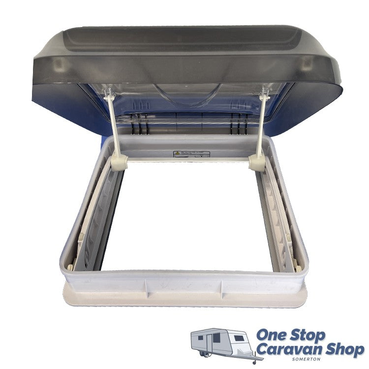 400x400 Sanjo Roof Hatch (Light Grey Acrylic Dome) w/ Lighting