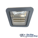 400x400 Sanjo Roof Hatch (Light Grey Acrylic Dome) w/ Lighting