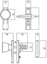 Whitco Screen Door Latch